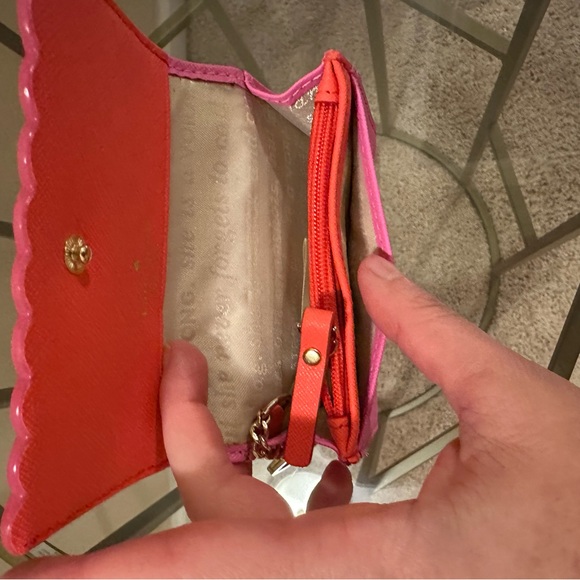 Kate Spade pink wallet key ring - Picture 5 of 5